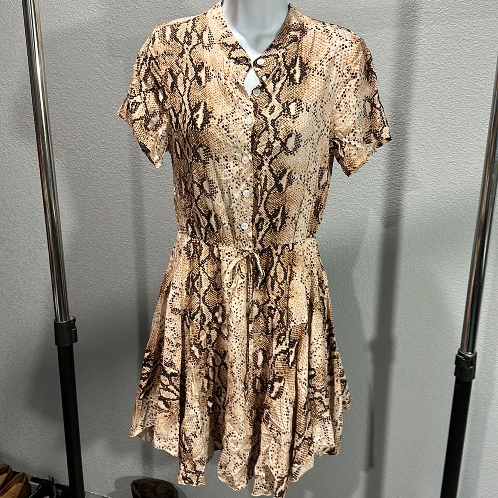 NWT an fashion snake print dress